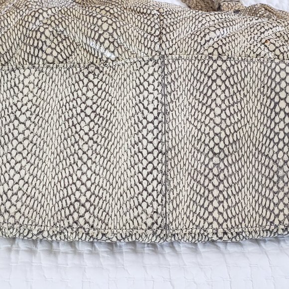 Cole Haan Yellow Snakeskin Purse - Picture 11 of 11